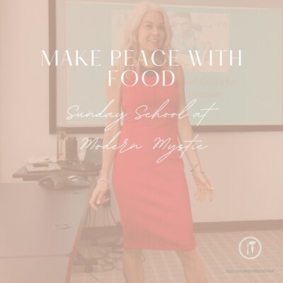 Make peace with food
