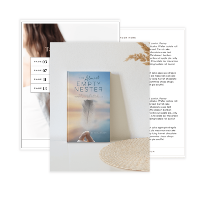 The Almost Empty Nester Book mockup