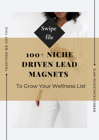 100+ lead magnet ideas for wellness