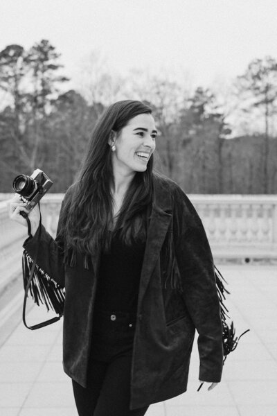 Self portrait of Laura Memory, Raleigh Wedding Photographer