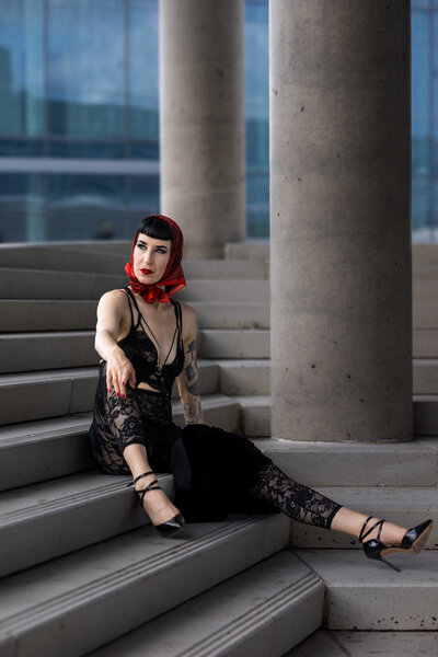 Madrose Burlesque - Photoshoot Boudoir Montreal