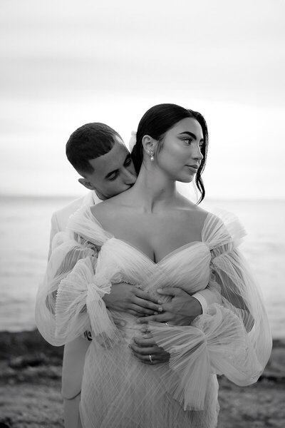 portrait-mariage-noir-blanc-provence
