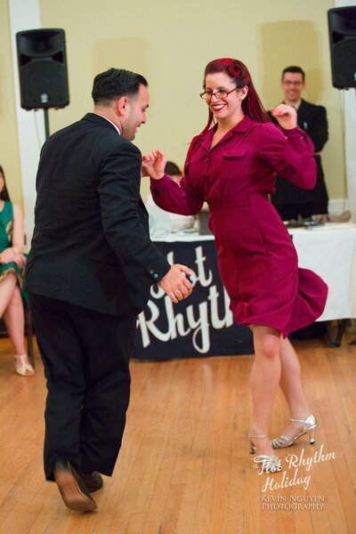 dancing shot