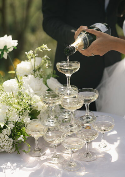 tablescape details of candles