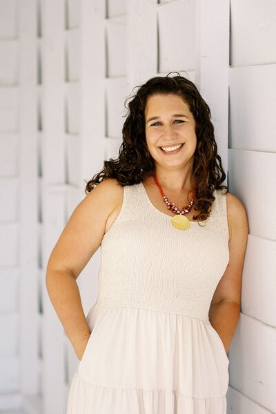 Owner Jenn from a Raleigh wedding planning business