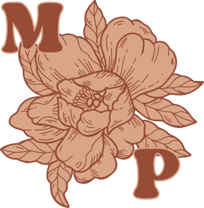 Floral logo illustration
