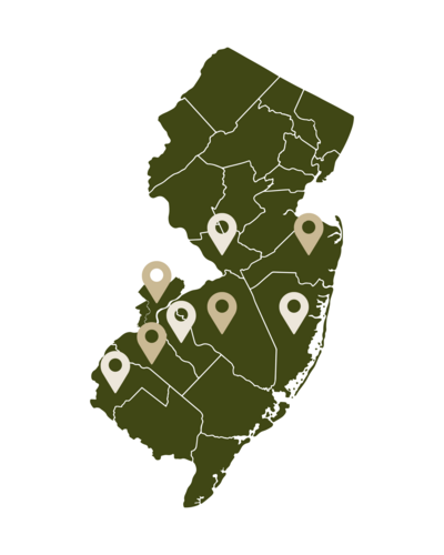 new jersey servicing areas: Monmouth, ocean, mercer, Burlington, Camden, Gloucester , and Salem county