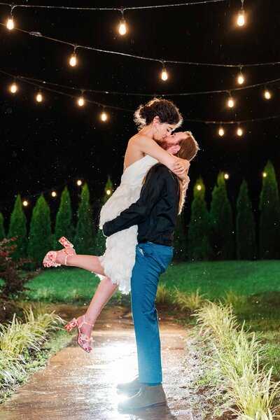 Daniel Stowe Conservancy engagement session captured by charlotte nc engagement photographer