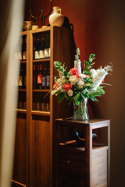 Curated wine pairing featuring Niagara and Italian wines at Revé