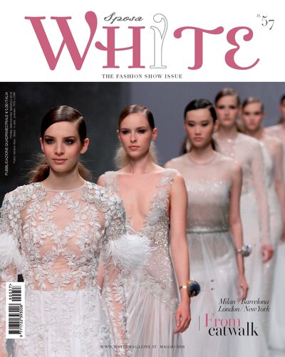 white sposa magazine press cover elisa mocci