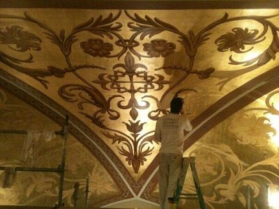 Charleston mural painter, mural painting near me, paint restoration services in Charleston
