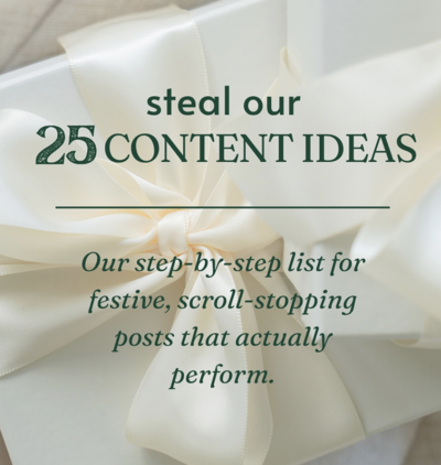 25 content ideas holiday social media | carlisledigitalmarketing.com