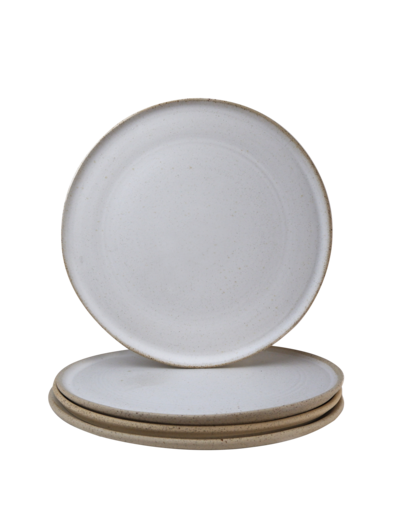 Assiette plate ceramique artisanale française