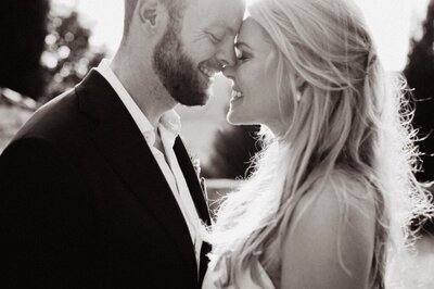 wedding kiss