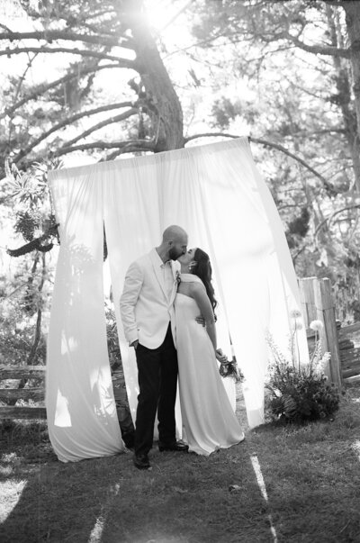 Fall Tiburon wedding by the bay.
