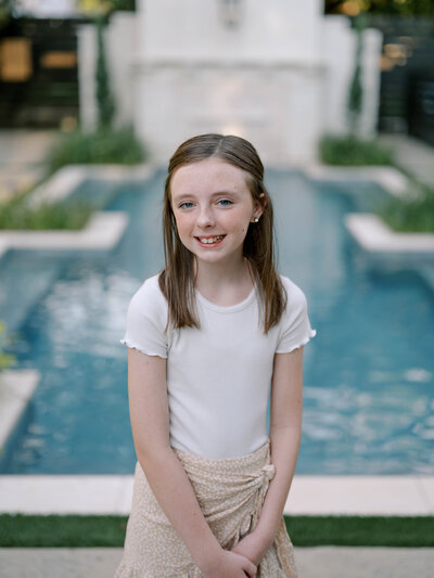 Family photography session at The Roost Boutique Hotel in Ocean Springs, Mississippi.