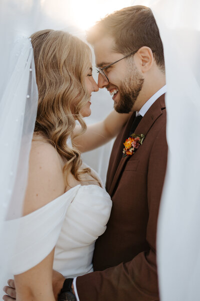 Courtney and Gus engagement session in Niagara during Fall, couples session