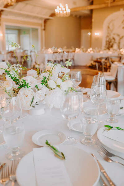 Sophisticated White Wedding Details at Wianno Club