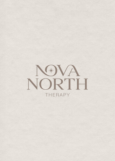 Modern feminine branding for therapy business