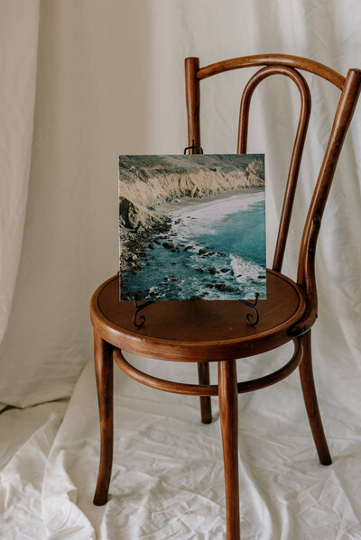 califorina canvas wall art of the pacifica coastline near san francisco