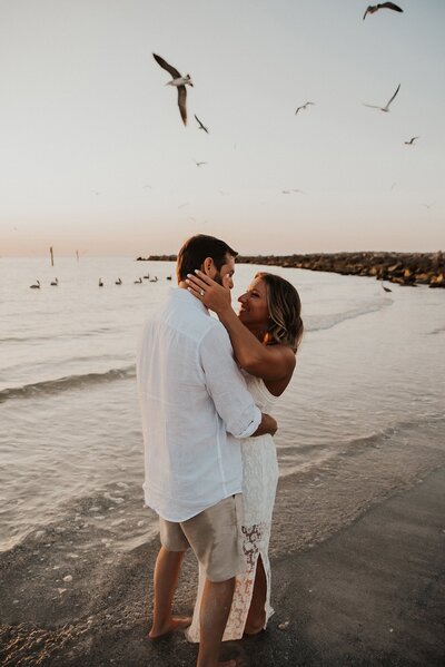 Florida Beach elopement by Anna Holden Photo