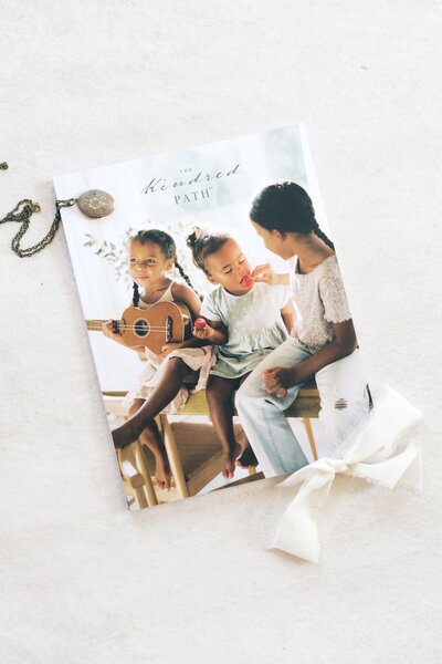 Photo of the third edition of The Kindred Path Magazine.