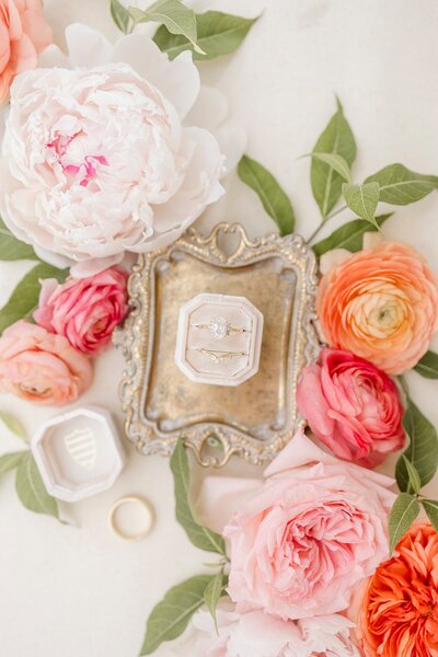 Closeup of wedding stationery by Alexandra Robyn.