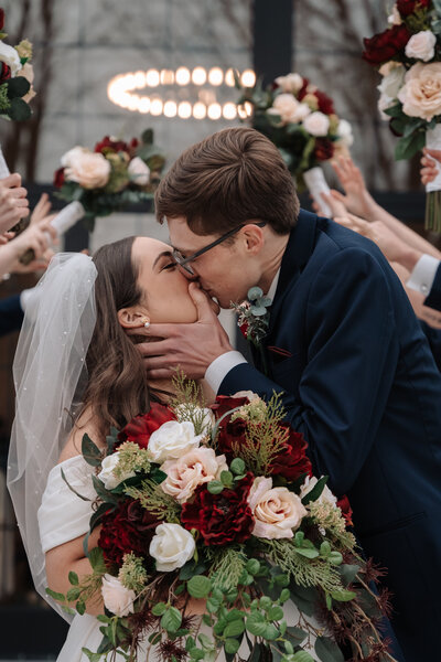 First Kiss Close Up