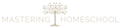 Mastering Homeschool + tree long tan