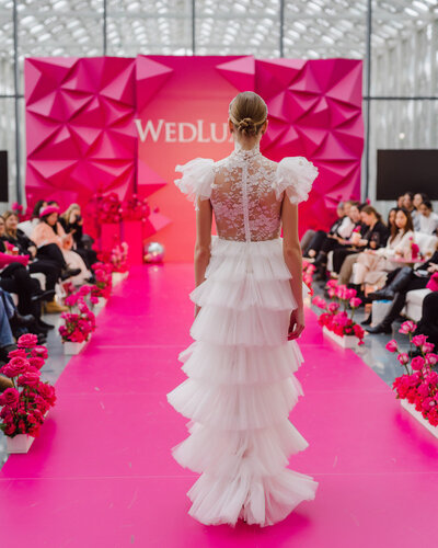 Andrew Kwon Gowns at WedLuxe Show 2023 Runway pics by @Purpletreephotography 16