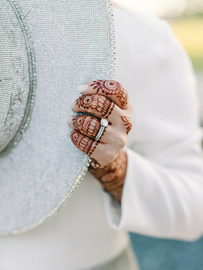 bride getting ready shot