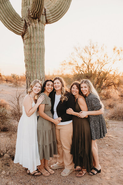 PHOENIX FAMILY SUNSET PHOTOGRAPHER