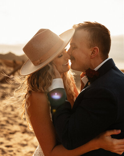 Beach Elopement in South Padre Island Texas