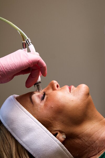 DiamondGlow facial treatment at Hermosa Concierge Cosmedics, Willow Grove PA luxury medical spa