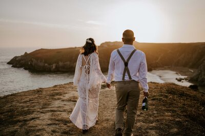 couple in el cap meadow