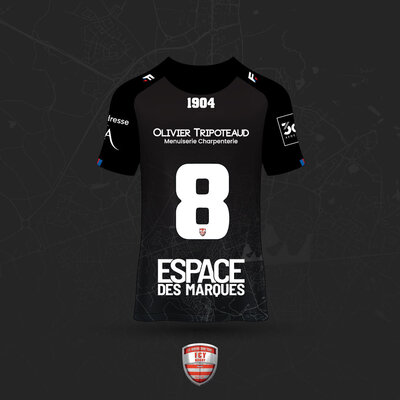 Création maillot en sublimation du FCY Rugby en Vendée