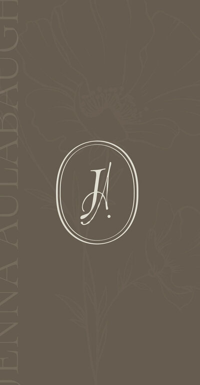 Logo and branding for photographer by Palme Design Co