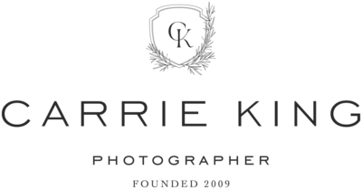 Carrie King Photography - Custom Brand Logo and Showit Web Website Design by With Grace and Gold Best Showit Designers - 1