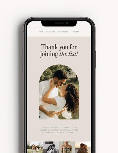 Hailey Flodesk Email Template Graphic