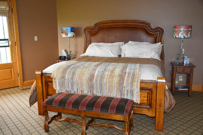Hanging H master bedroom