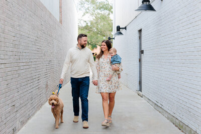 Groom kisses brides cheek before their Floridan Palace wedding in Tampa