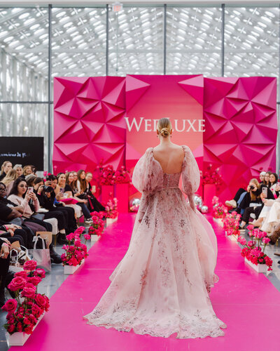 Hermione De Paula at WedLuxe Show 2023 Runway pics by @Purpletreephotography 45