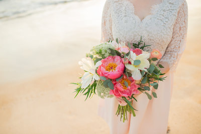 Maui wedding floral