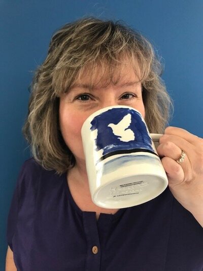 Michelle with mug