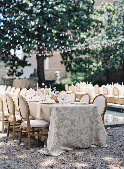 Larz Anderson House Wedding in Washington, D.C. wedding reception