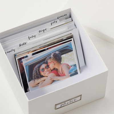 Photo storage box