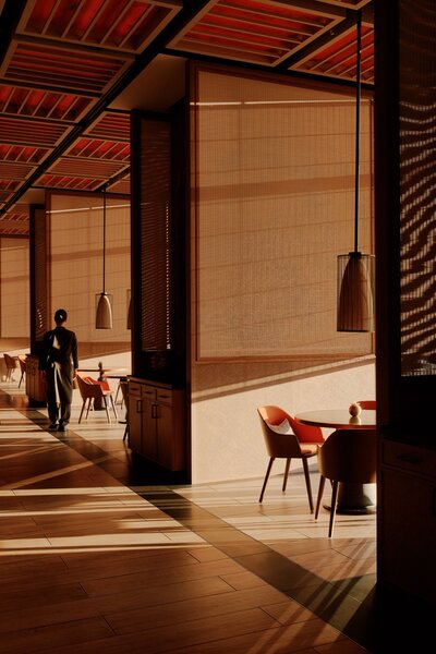 Luxury Hotel Janu Restaurant in Japan
