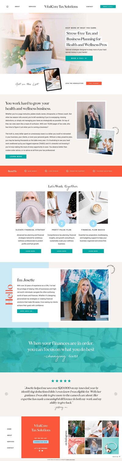 Experience the essence of Sucheta's captivating presence as you navigate through the full homepage of her keynote speaker website. Designed to ignite passion and curiosity by a Showit Web Design expert, this layout harmonizes professionalism with the allure of travel seamlessly.