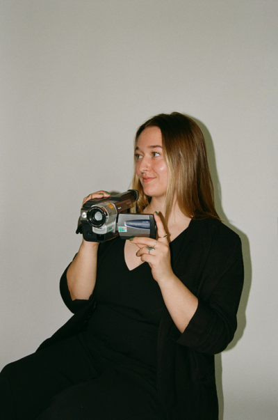 nontraditional vintage camcorder wedding videographer home movie