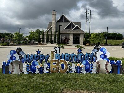 yard sign for birthdays